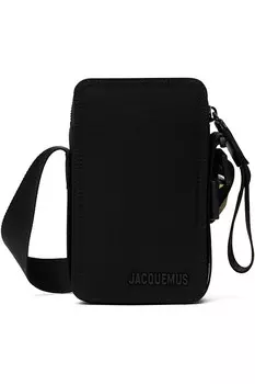Вертикальная сумка Cuerda Jacquemus, черный