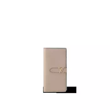 Вертикальный кошелек LV Louis Vuitton, серый