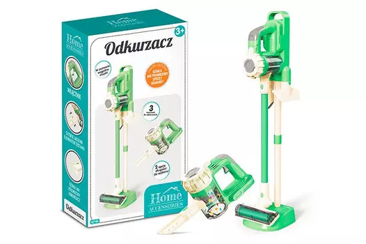 ВЕРТИКАЛЬНЫЙ ПЫЛЕСОС Для Детей Интерактивные Советы Подставка со светом и звуком Artyk