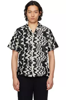 Верве куба рубашка из махровой ткани Oas, цвет nero