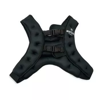 Вес Жилет 5 кг - Черный - 30 см - 75 см MATCHU SPORTS, черный