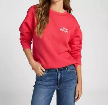 Веселая и яркая толстовка красного цвета PROJECT SOCIAL T