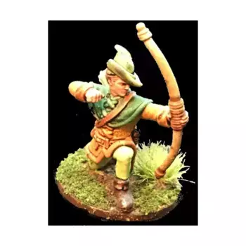 Веселые мужчины-лучники на коленях, Legends of Sherwood (28mm)