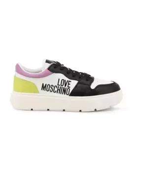 Весенне Летние кроссовки стиль ja15274g1giab Love Moschino, белый