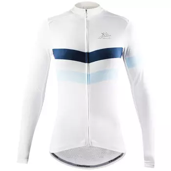 Велоджерси женское Mountainpeak MTP серии XTH с длинным рукавом на молнии M, темно-синий