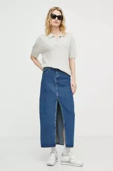 Весенний шерстяной свитер Herskind, серый