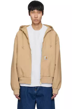 Весенняя активная куртка Carhartt Work In Progress, коричневый