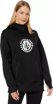 Весенняя худи из лоскутков Volcom Snow, черный