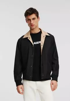 Весенняя куртка KARL LAGERFELD, черный