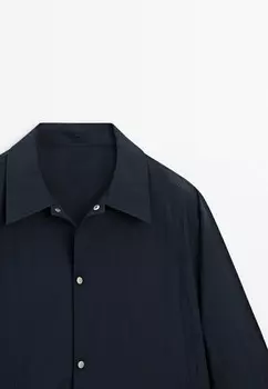 Весенняя куртка Massimo Dutti, темно-синий