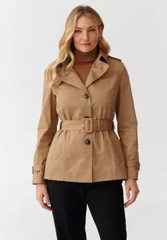 Весенняя куртка MEG TATUUM, бежевый