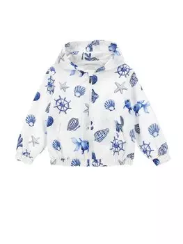 Весенняя куртка Monnalisa, белый