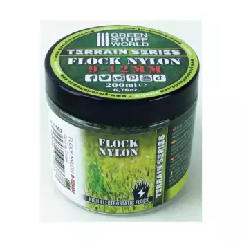 Весенняя трава - 200мл, Terrain - Flock Nylon - 9-12mm (Green Stuff World)