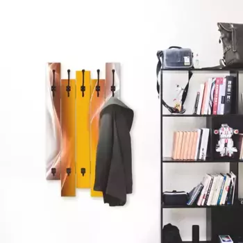 Вешалка Artland "Creative Element", в частично собранном виде 63х114х2,8 см, цвет goldfarben