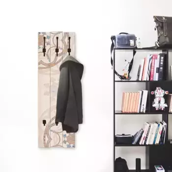 Вешалка для одежды Artland "Бохо Мандала", в частично собранном виде 45х140х2,8 см, цвет natur