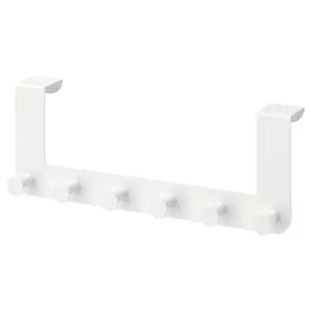 Вешалка на дверь, белая, ENUDDEN IKEA