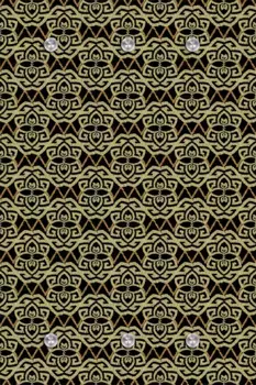 Вешалка Queence "Узор" 80х120х5 см, зеленый