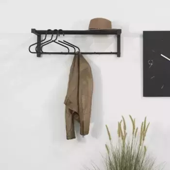 Вешалка Spinder Design "Bergum", металл, ширина 78,5 см 78,5х23х29 см, черный