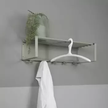 Вешалка Spinder Design "REX", металл, ширина 70 см 70х19х29 см, зеленый