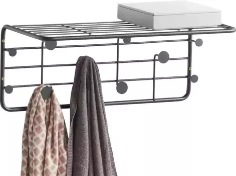 Вешалка Zeller Present 51,4х21х24 см, черный