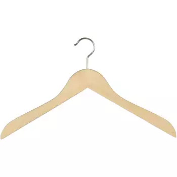Вешалки для одежды MAWA «Бизнес 45», (комплект, 10 шт.), цвет natur
