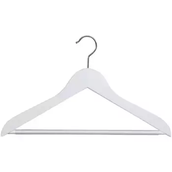 Вешалки для одежды MAWA «Бизнес 45/РФС», (комплект, 10 шт.), цвет wei/silberfarben