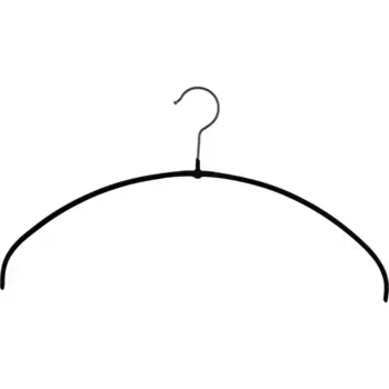 Вешалки для одежды MAWA «Economic Light 40/PT», (комплект, 20 шт.), компактная верхняя вешалка, черный