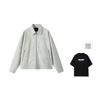 Весна 2023 NO DEFINEDING SUCCES Куртка мужская Lilbetter, серый