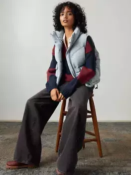 Вестерн-пузырьковый жилет Levi's, цвет Celebrate The Moment - Light Wash
