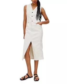 Вествуд Хлопковое платье Rails, белый