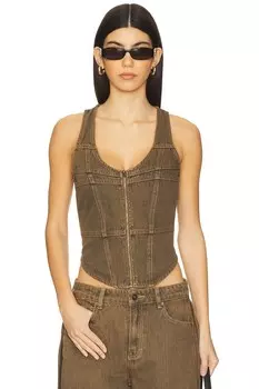 Вествуд топ Lioness, цвет petrol