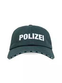 VETEMENTS фуражка полицейского, зеленый