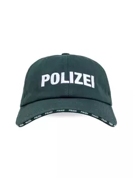 VETEMENTS фуражка полицейского, зеленый