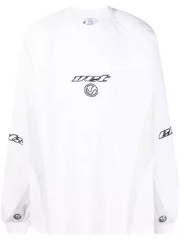 VETEMENTS футболка Gamer с дутыми вставками, белый