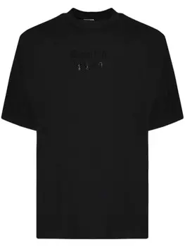 VETEMENTS футболка «Избалованный Богом», черный