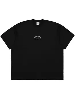 VETEMENTS футболка с логотипом, черный