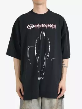 VETEMENTS футболка с логотипом Reaper, черный