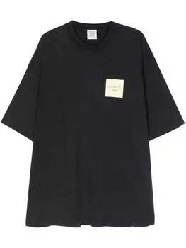 VETEMENTS футболка с логотипом, серый