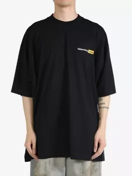 VETEMENTS футболка с логотипом XXX, черный
