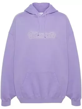 VETEMENTS худи с логотипом, фиолетовый