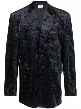 VETEMENTS однобортный пиджак, черный