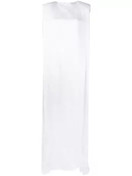 VETEMENTS платье с логотипом, белый
