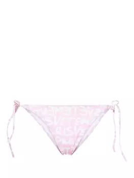 VETEMENTS плавки бикини с логотипом, розовый