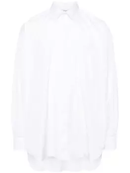 VETEMENTS рубашка с логотипом, белый