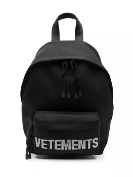 VETEMENTS рюкзак с кристаллами, черный