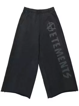 VETEMENTS спортивные брюки Anarchy Baggy, черный