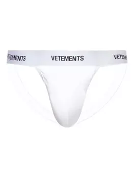 VETEMENTS трусы, белый