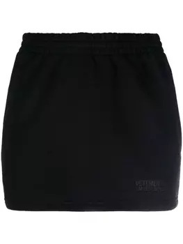 VETEMENTS юбка мини с эластичным поясом, черный