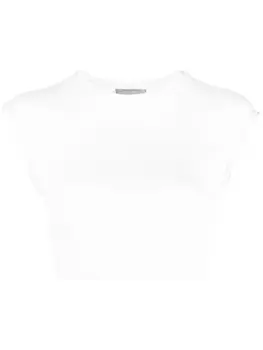 VETEMENTS укороченный топ, белый