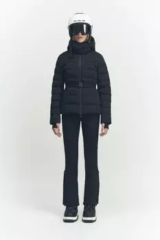Ветро- и водонепроницаемая куртка-пуховик recco® system ski collection ZARA, черный